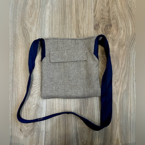 Echo Neck Tie Up cycled Handcrafted Bag - Picture 1 of 5